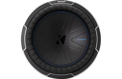 Kicker 51CWQ122 CompQ Series 12" subwoofer with dual 2-ohm voice coils