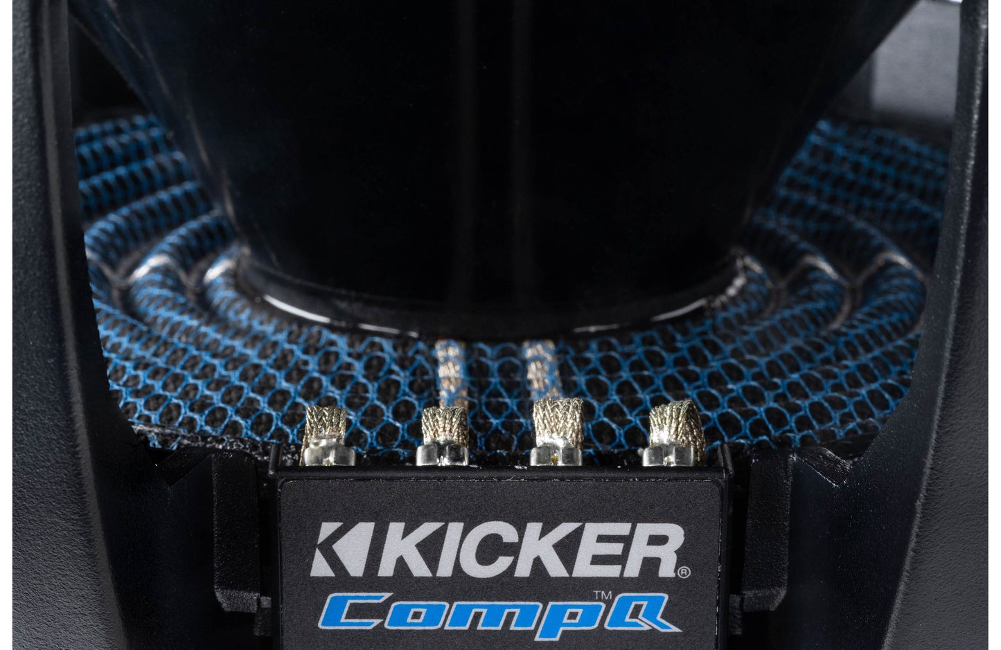 Kicker 51CWQ154 CompQ Series 15" subwoofer with dual 4-ohm voice coils