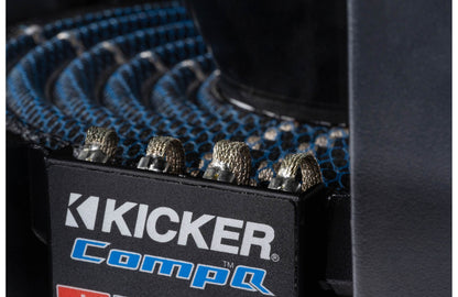 Kicker 51CWQ154 CompQ Series 15" subwoofer with dual 4-ohm voice coils