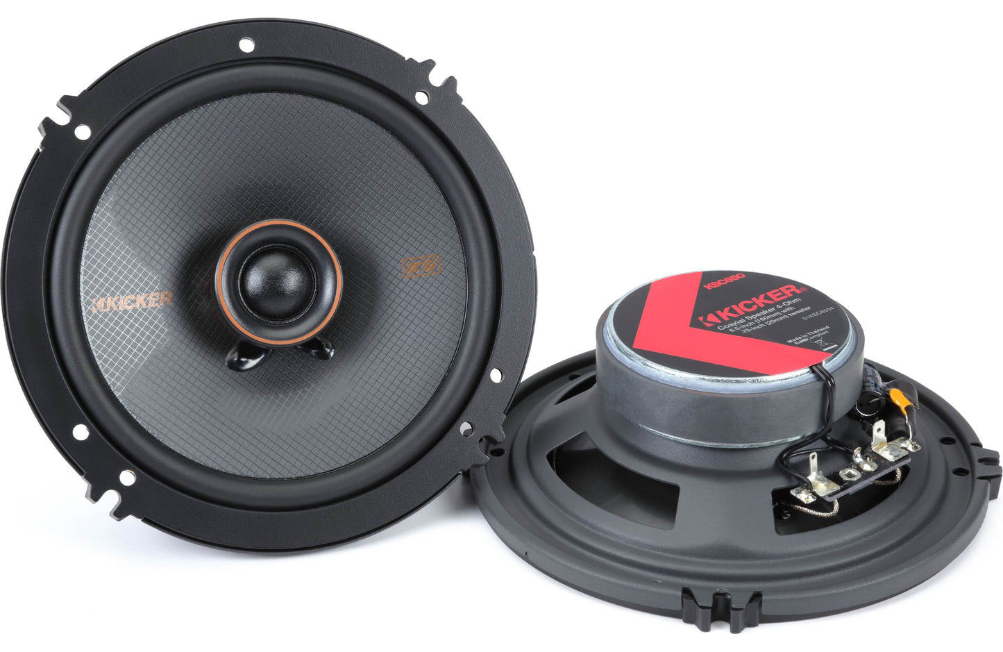 Kicker 51KSC6504 KS Series 6-1/2" 2-way car speakers