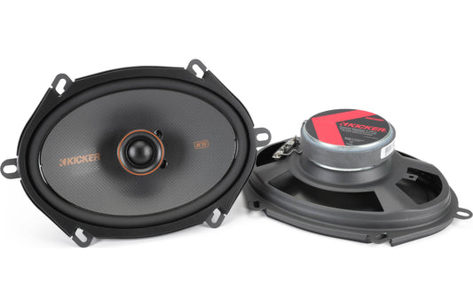 Kicker 51KSC6804 KS Series 6"x8" 2-way car speakers