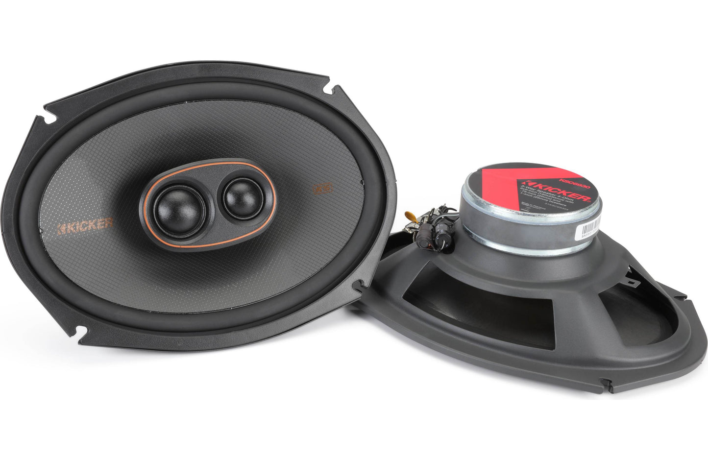 Kicker 51KSC69304 KS Series 6"x9" 3-way car speakers