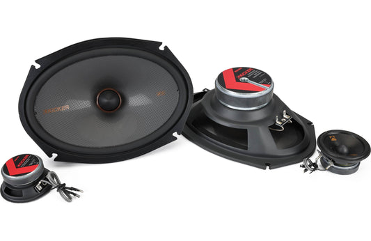 Kicker 51KSS269 KS Series 6"x9" 2-way component speaker system