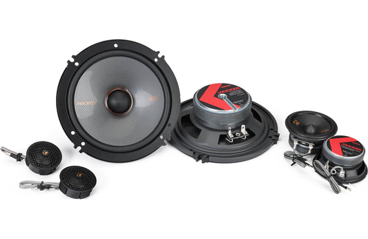 Kicker 51KSS365 KS Series 6-1/2" 3-way component speaker system