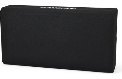 Kicker 51PTRTP12 Low-profile down-firing 500-watt powered enclosure, CompRT® 12" shallow-mount subwoofer, passive radiator
