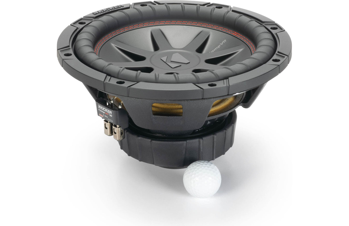 Kicker 52CVR102 CompVR® 10" subwoofer with dual 2-ohm voice coils