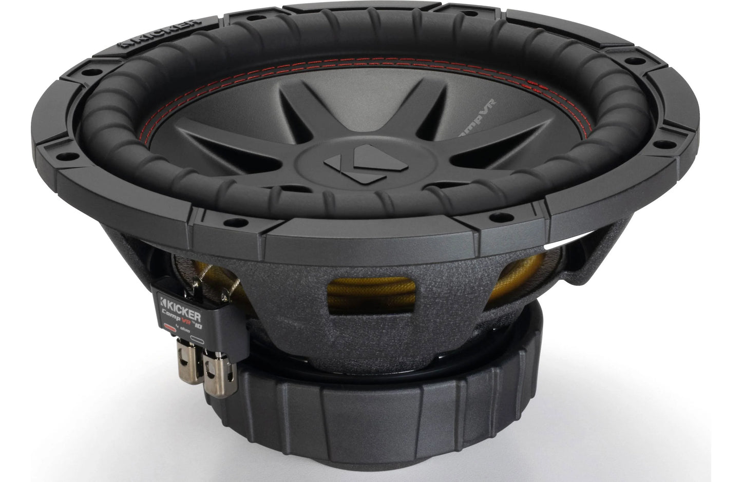 Kicker 52CVR104 CompVR® 10" subwoofer with dual 4-ohm voice coils