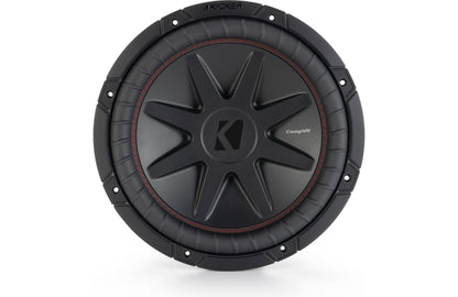 Kicker 52CVR124 CompVR® 12" subwoofer with dual 4-ohm voice coils