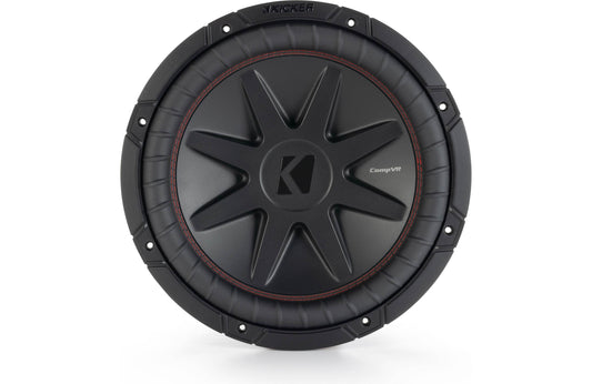 Kicker 52CVR124 CompVR® 12" subwoofer with dual 4-ohm voice coils