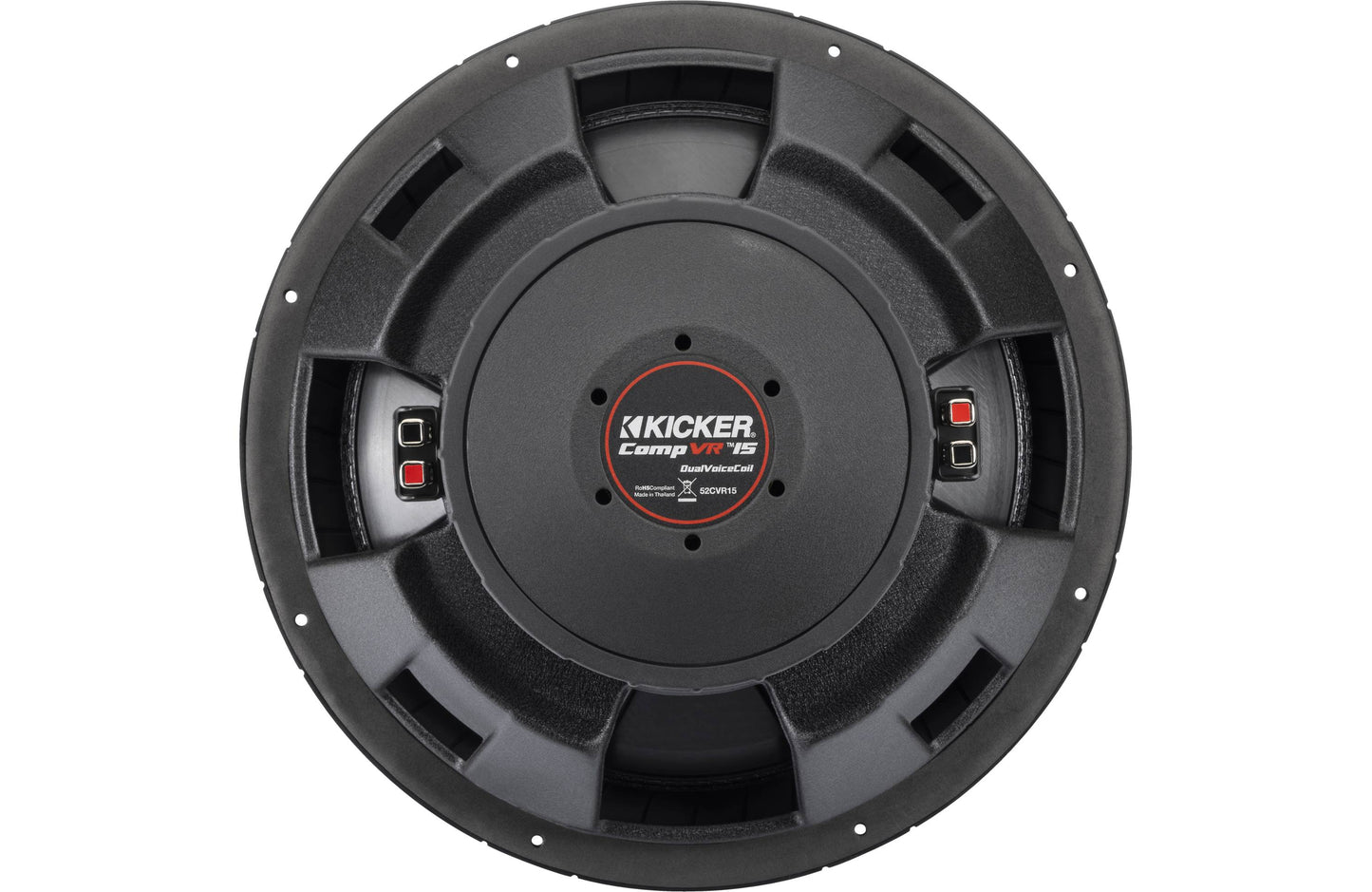 Kicker 52CVR152 CompVR® 15" subwoofer with dual 2-ohm voice coils