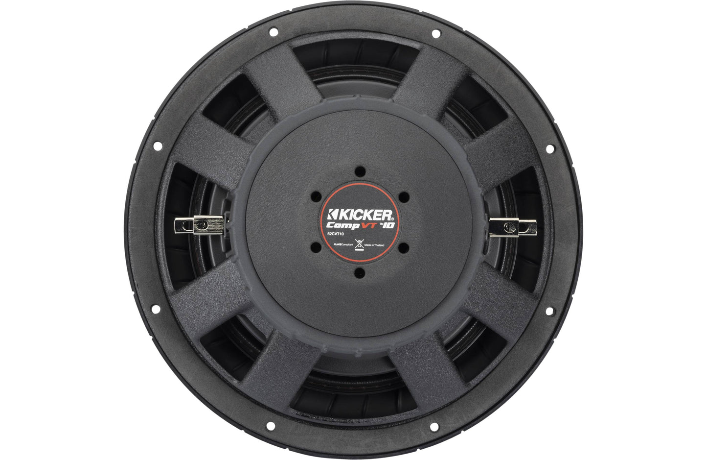 Kicker 52CVT102 CompVT® 10" 2-ohm slimline subwoofer