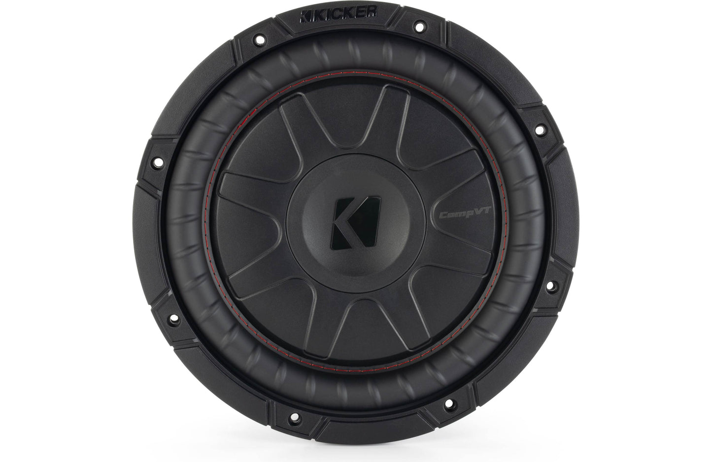 Kicker 52CVT104 CompVT® 10" 4-ohm slimline subwoofer