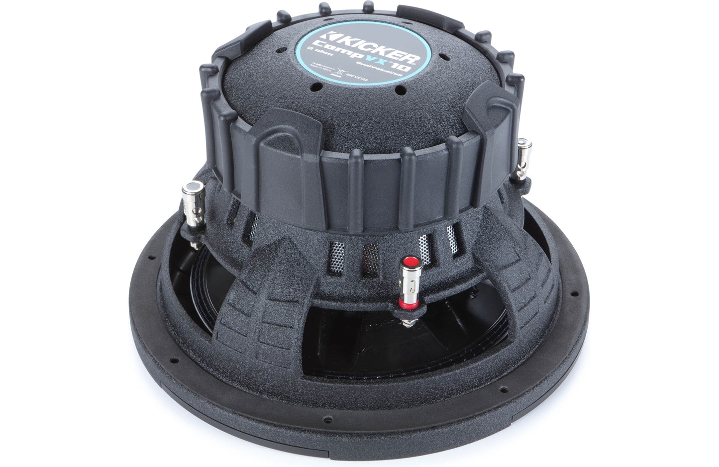 Kicker 50CVX102 CompVX Series 10" subwoofer with dual 2-ohm voice coils