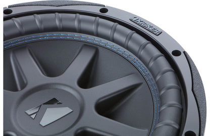 Kicker 50CVX104 CompVX Series 10" subwoofer with dual 4-ohm voice coils