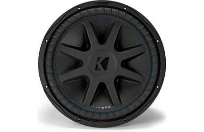 Kicker 50CVX152 CompVX Series 15" subwoofer with dual 2-ohm voice coils