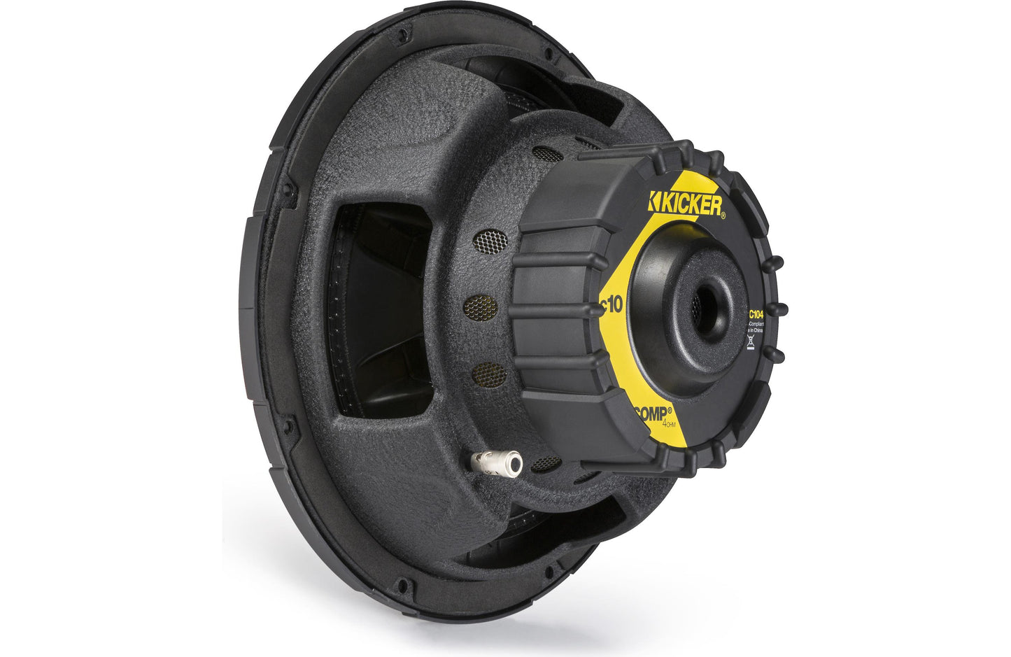 Kicker 43C104 Comp Series 10" 4-ohm subwoofer