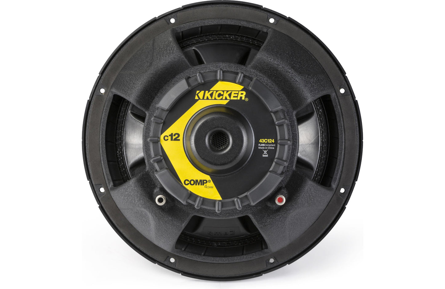 Kicker 43C124 Comp Series 12" 4-ohm subwoofer