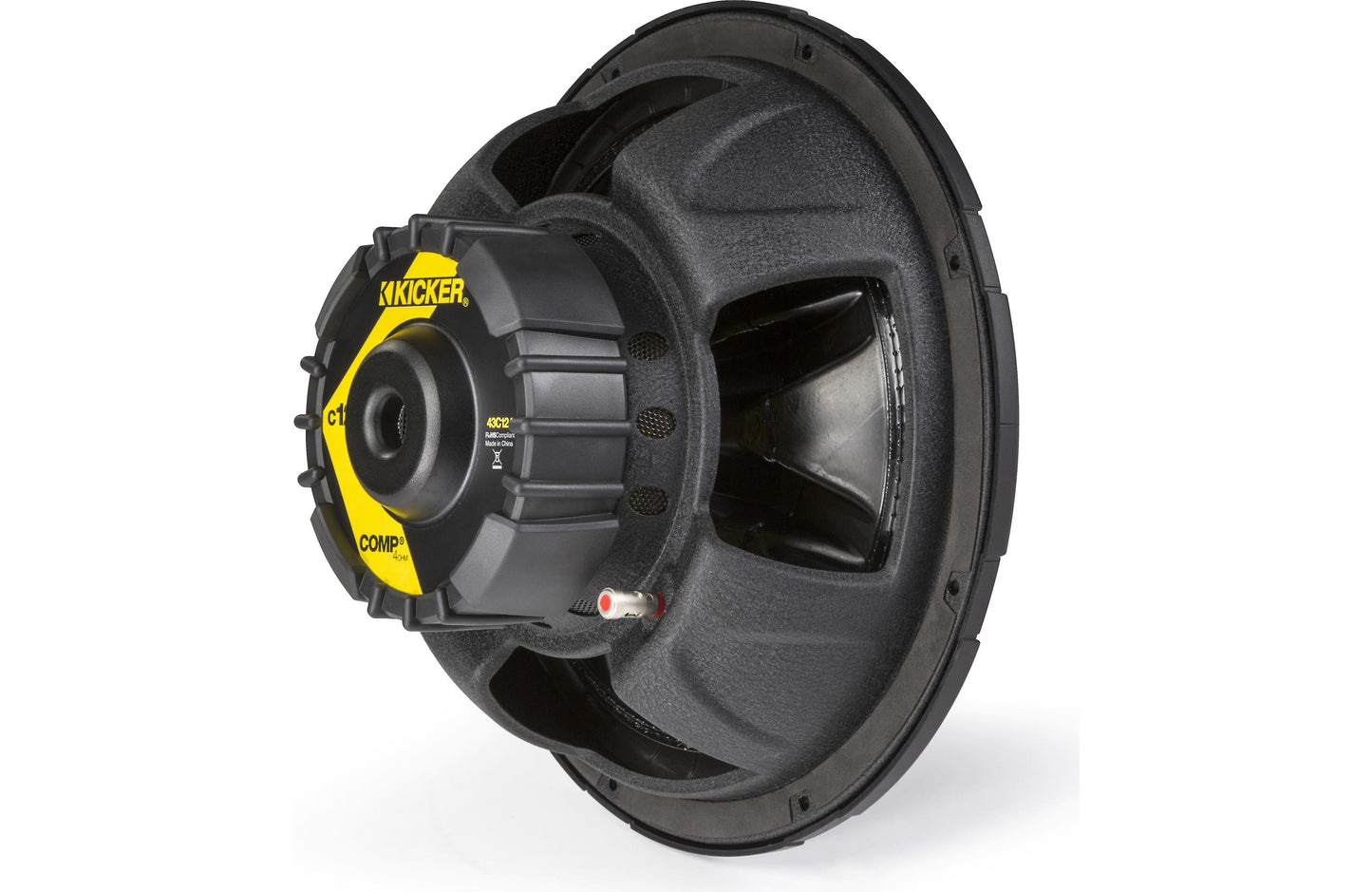 Kicker 43C124 Comp Series 12" 4-ohm subwoofer