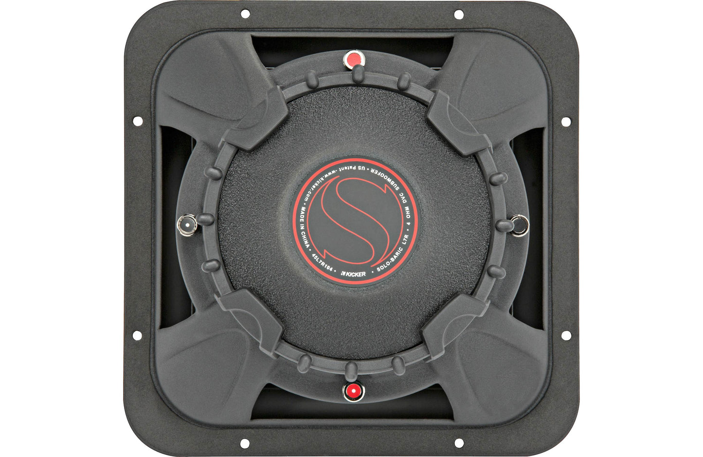 Kicker 45L7R102 Solo-Baric L7R Series 10" subwoofer with dual 2-ohm voice coils