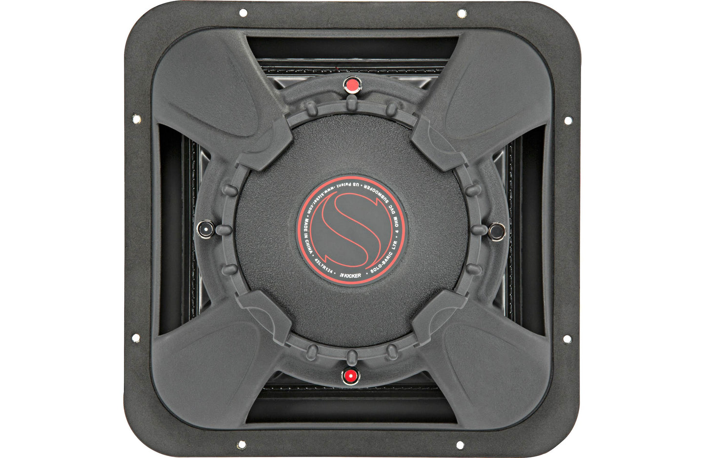 Kicker 45L7R124 Solo-Baric L7R Series 12" subwoofer with dual 4-ohm voice coils