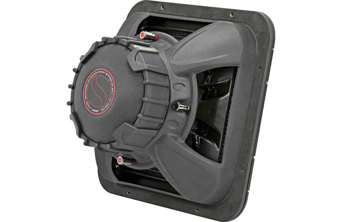 Kicker 45L7R124 Solo-Baric L7R Series 12" subwoofer with dual 4-ohm voice coils