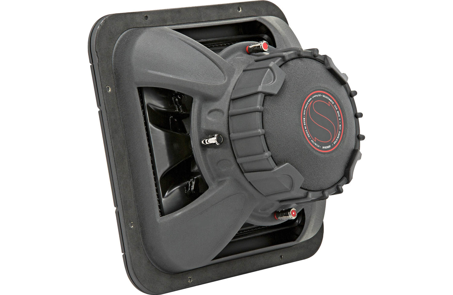 Kicker 45L7R124 Solo-Baric L7R Series 12" subwoofer with dual 4-ohm voice coils