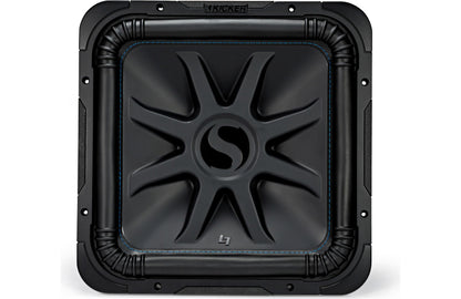 Kicker 4L7S154 Solo-Baric L7S Series 15" subwoofer with dual 4-ohm voice coils