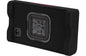 Kicker 49L7TDF82 Sealed downward-firing enclosure with L7T 8" shallow-mount square subwoofer