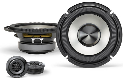 Alpine BRV-S65C BassRev™ 6-1/2" component speaker system