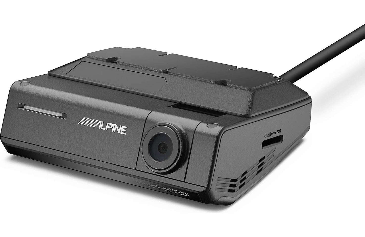 Alpine DVR-C320R HD dash cam w/Wi-Fi + rear-view cam (for select Alpine touchscreen radios)