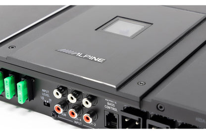 Alpine HDA-V90 Status Series 5-channel amp (75w RMS x 4 at 4ohms + 500w RMS x 1 at 2ohms)
