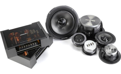 Alpine HDZ-653 Status Series 6-1/2" 3-way component speaker system