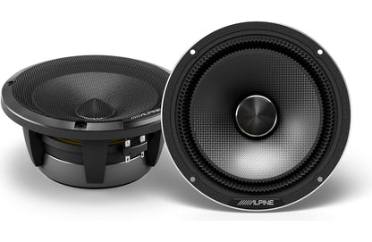 Alpine HDZ-65CS Status Series 6-1/2" 2-way slim-fit component speaker system