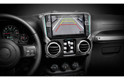 Alpine Restyle i509-WRA-JK Custom-fit digital receiver, wired or wireless Apple CarPlay and Android Auto, AM/FM, No Discs - 9" screen (select 2011-18 Jeep Wrangler JK models)