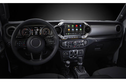 Alpine Restyle i509-WRA-JL Custom-fit digital receiver, wired or wireless Apple CarPlay and Android Auto, AM/FM, No Discs - 9" screen (select 2018-up Wrangler JL and 2020-up Gladiator JT)