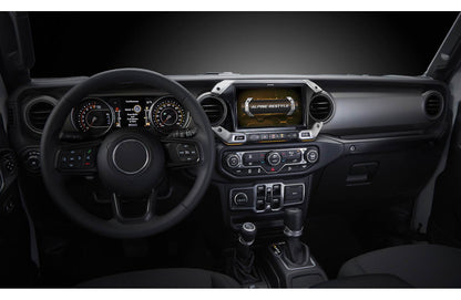 Alpine Restyle i509-WRA-JL Custom-fit digital receiver, wired or wireless Apple CarPlay and Android Auto, AM/FM, No Discs - 9" screen (select 2018-up Wrangler JL and 2020-up Gladiator JT)