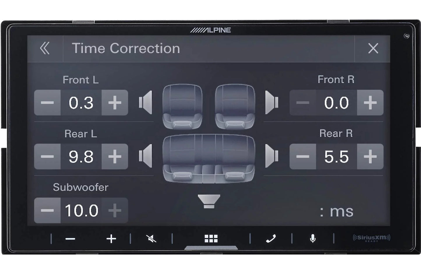 Alpine iLX-W670-S Digital multimedia receiver - 6.75" touchscreen, double-DIN, wired-only Apple Carplay and Android Auto, AM/FM (no discs)