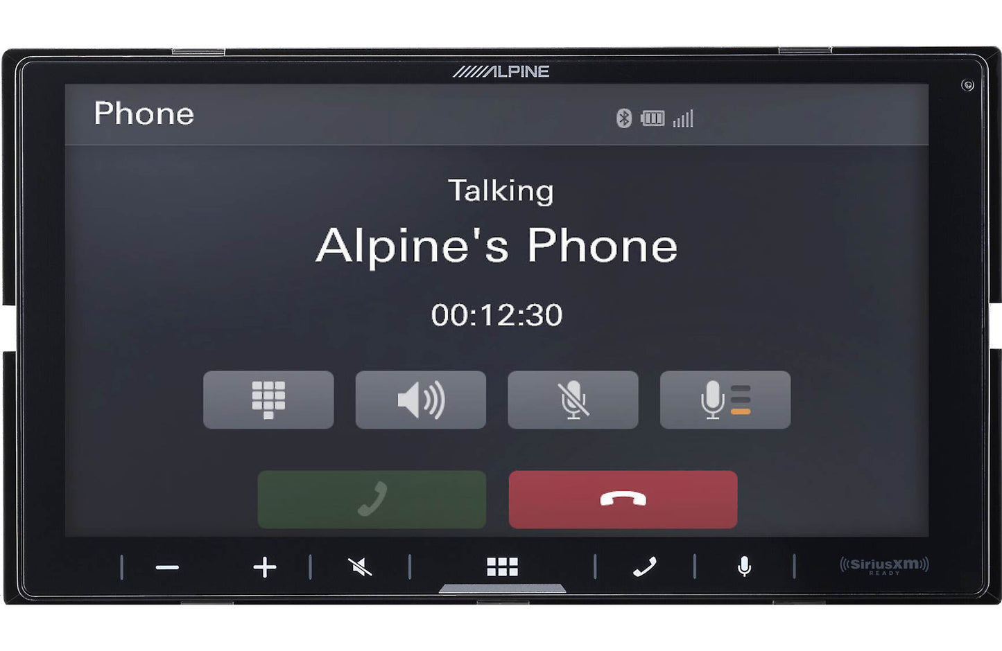 Alpine iLX-W670-S Digital multimedia receiver - 6.75" touchscreen, double-DIN, wired-only Apple Carplay and Android Auto, AM/FM (no discs)