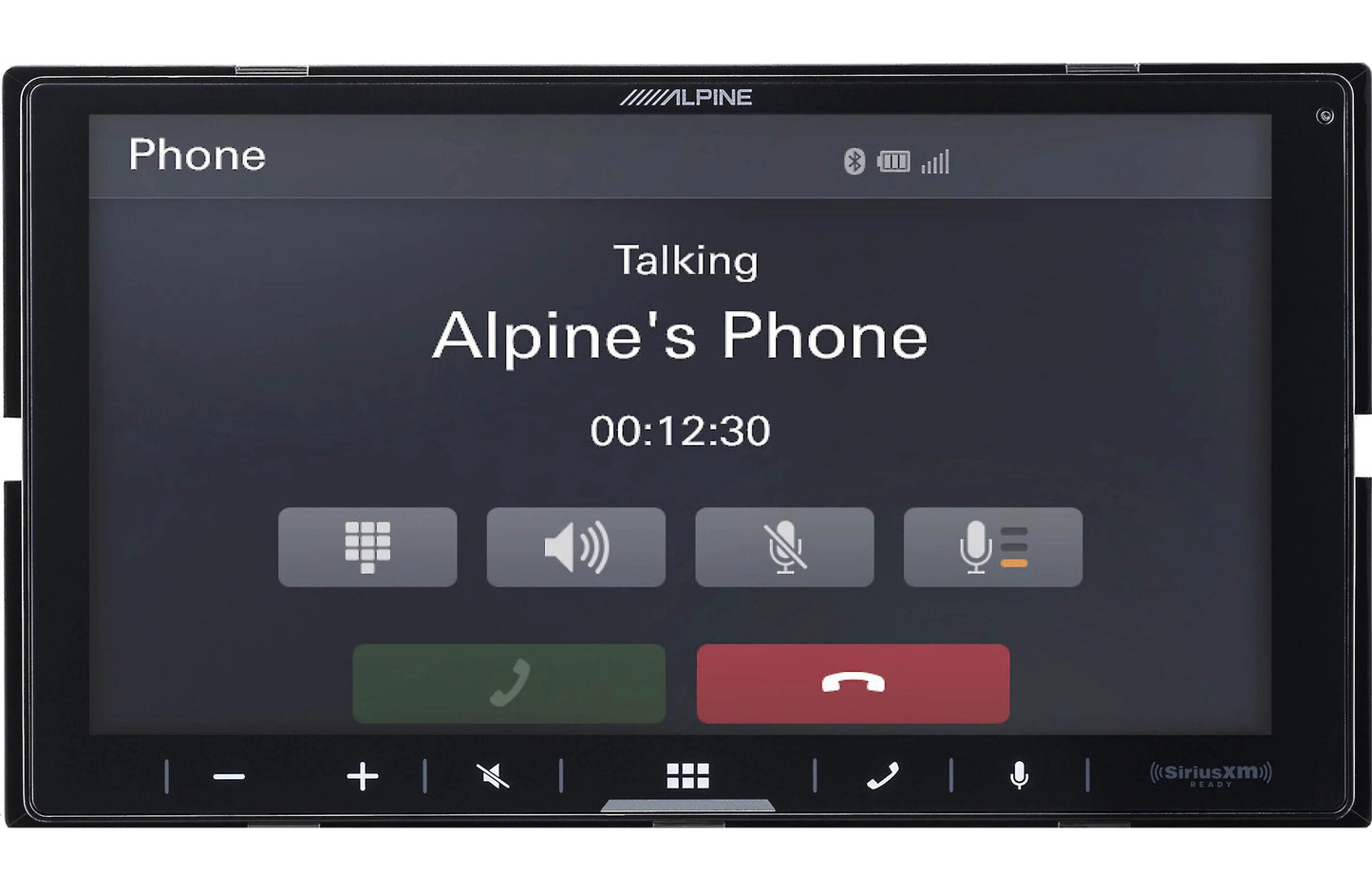 Alpine iLX-W670-S Digital multimedia receiver - 6.75" touchscreen, shallow-mount, wired-only Apple Carplay and Android Auto, AM/FM (no discs)