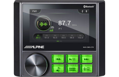 Alpine KAC-CMD-CTR All-weather digital media receiver for ATVs and UTVs