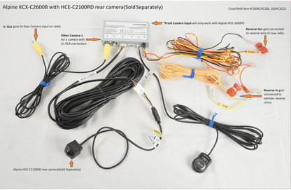 Alpine KCX-C2600B Universal 2-camera switcher