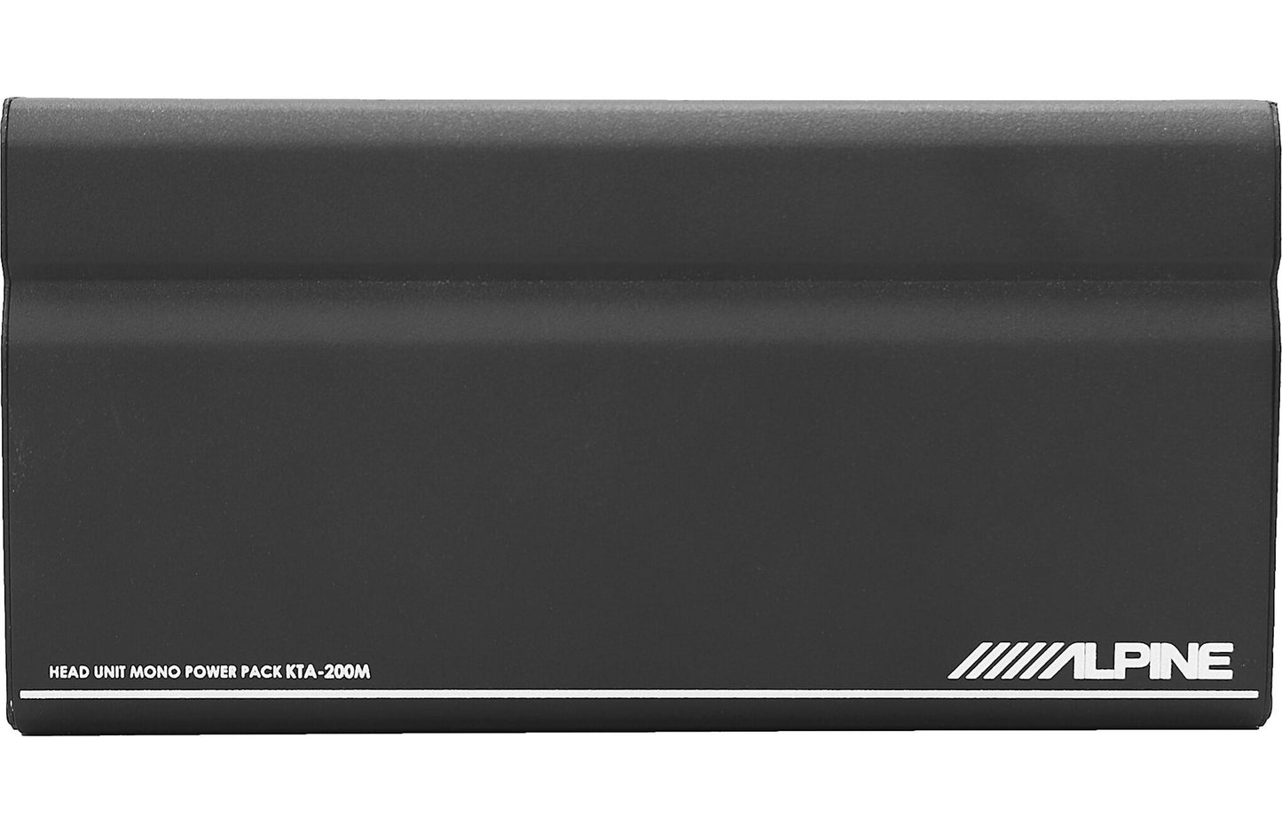Alpine KTA-200M Power Pack mono subwoofer amplifier — 200 watts RMS x 1 at 2 or 4 ohms