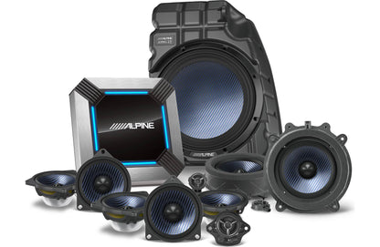 Alpine PSS-TSLA-223 11-speaker sound system (2022-23 Tesla Model 3 w/Factory Base Audio)