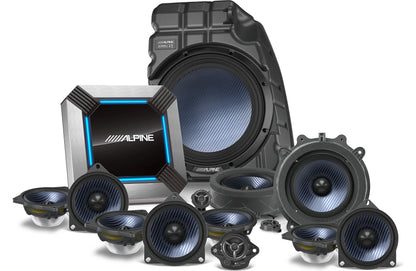 Alpine PSS-TSLA-223P 13-speaker sound system (2022 Tesla Model 3 w/Factory Premium Audio)