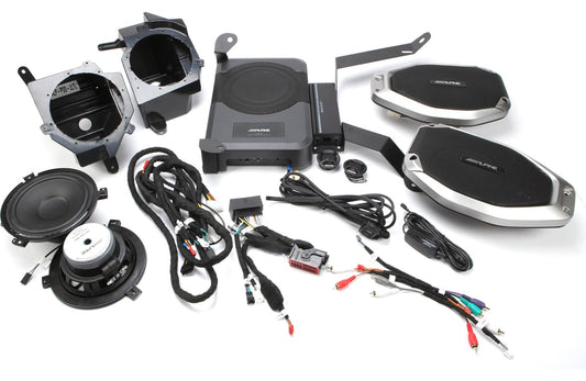 Alpine PSS-24WRA Direct-fit complete speaker system (select 2018-2023 Jeep Wrangler and 2020-2023 Jeep Gladiator)