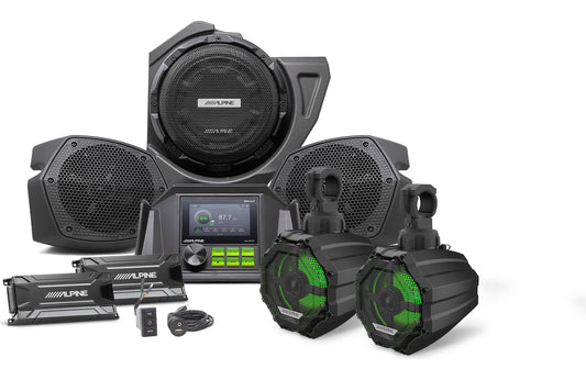 Alpine PSS-PRZR Complete sound system for select 2014-21 Polaris RZR
