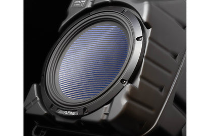 Alpine PSS-TSUB-T3A Custom 10" subwoofer with sealed enclosure and mono amp upgrade (2017-24 Tesla Model 3 with Factory Premium Audio)