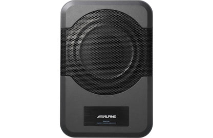 Alpine PWE-S8 Compact powered subwoofer w/8" sub and 120-watt amp