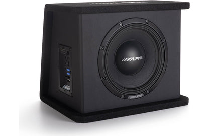 Alpine PWE-SB10 Single 10" powered subwoofer, 300W RMS, 450W Max