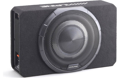 Alpine PWV-SB10 BassRev™ powered subwoofer with 10" sub and 400-watt amp